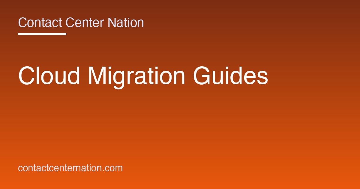 Cisco UCCX & UCCE to Cloud Migration 2026