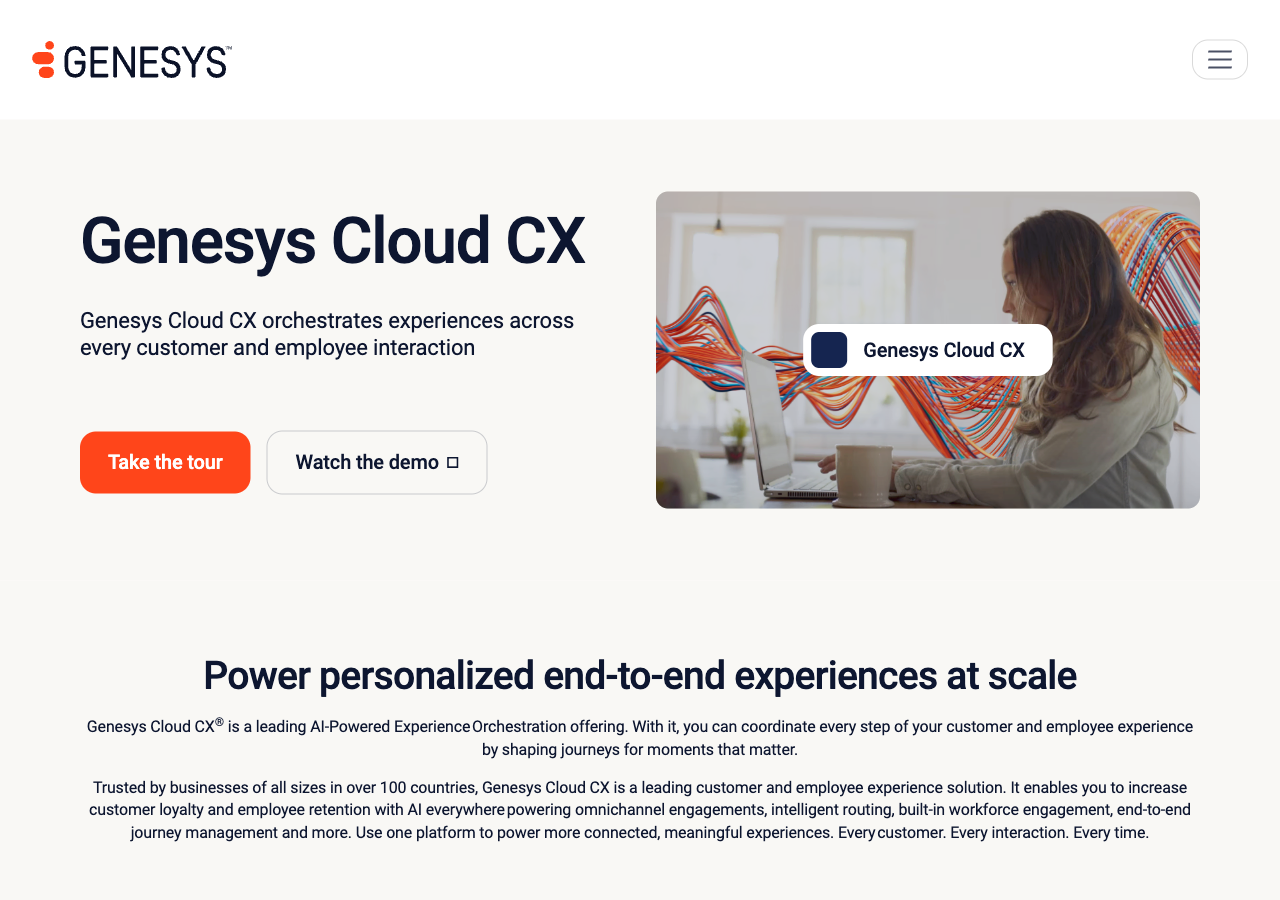 Genesys screenshot 1