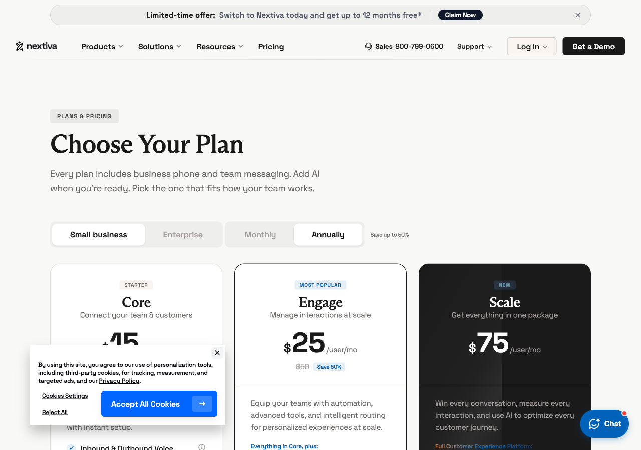 Nextiva screenshot 1