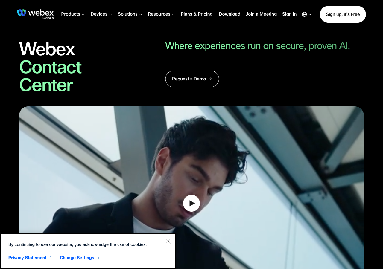 Webex Contact Center screenshot 1